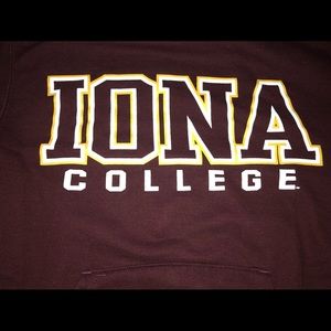 Iona college champion sweatshirt
